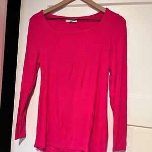 Maternity Pink Long Sleeve Top